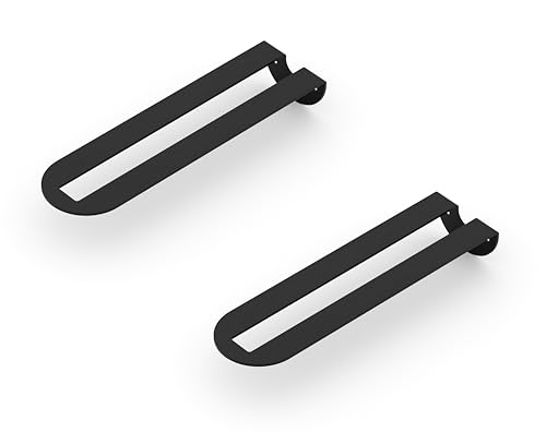 Alberts 834463 Regalträger Gina Regalhalter wahlweise in verschiedenen Trendfarben-Regalwinkel als ein Paar oder einzeln-60 x 220 x 50 mm, schwarz Alberts 834463 Regalträger Gina Regalhalter wahlweise in verschiedenen Trendfarben-Regalwinkel als ein Paar oder einzeln-60 x 220 x 50 mm, schwarz von Alberts