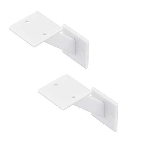 Alberts 837853 Regalträger Nick | ein Paar | Regalhalter wahlweise in verschiedenen Trendfarben | Regalwinkel als ein Paar oder einzeln | Größe 50 x 100 x 100 mm von Alberts