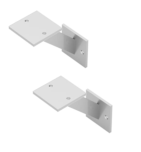 Alberts 837860 Regalträger Nick | ein Paar | Regalhalter wahlweise in verschiedenen Trendfarben | Regalwinkel als ein Paar oder einzeln | Größe 50 x 100 x 100 mm von Alberts