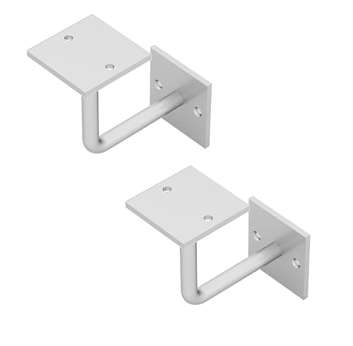 Alberts 838164 Regalträger Oli | ein Paar | Regalhalter wahlweise in verschiedenen Trendfarben | Regalwinkel als ein Paar oder einzeln | Größe 50 x 100 x 100 mm von Alberts