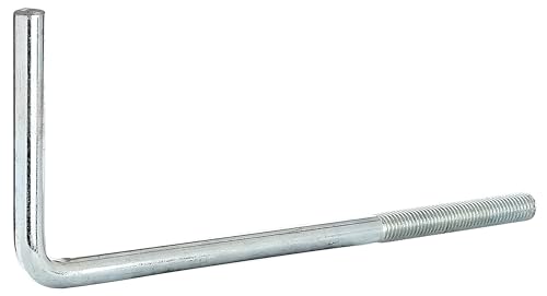 Alberts 844127 Zaunriegelhalter galvanisch blau verzinkt zum Durchschrauben 110 x 190 30er Set, Silber von Alberts