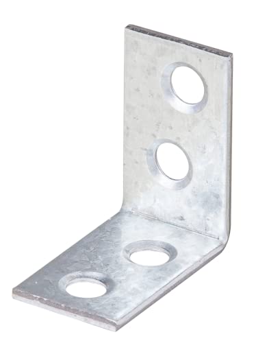 Alberts 849306 Stuhlwinkel | sendzimirverzinkt | 25 x 25 x 14 mm | 100er Set von Alberts