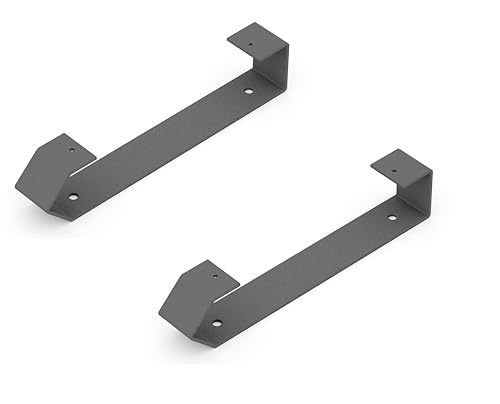 Alberts 861803 Regalträger Pia | ein Paar | Regalhalter in mehreren Größen | wahlweise in verschiedenen Trendfarben | Regalwinkel als ein Paar oder einzeln | Größe 60 x 305 x 45 mm von Alberts
