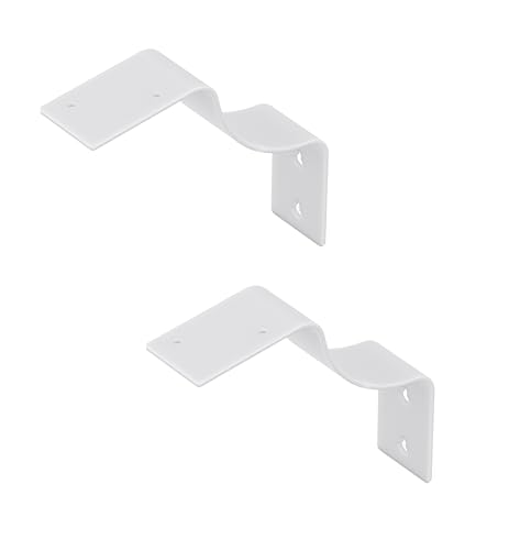 Alberts 869427 Regalträger Rico | ein Paar | Regalhalter wahlweise in verschiedenen Trendfarben | Regalwinkel als ein Paar oder einzeln | Größe 180 x 180 x 45 mm von Alberts
