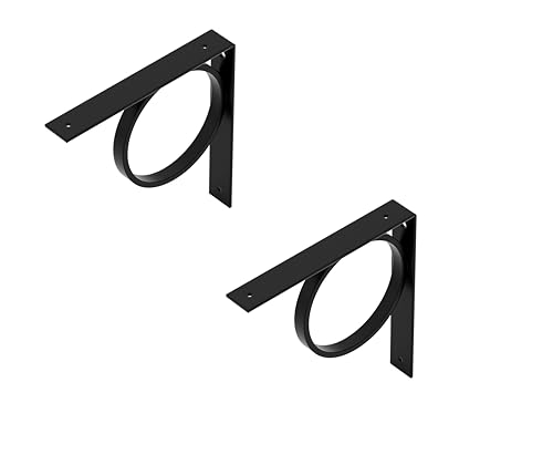 Alberts 869656 Regalträger Tom | ein Paar | Regalhalter wahlweise in verschiedenen Trendfarben | Regalwinkel als ein Paar oder einzeln | Größe 205 x 205 x 30 mm von Alberts