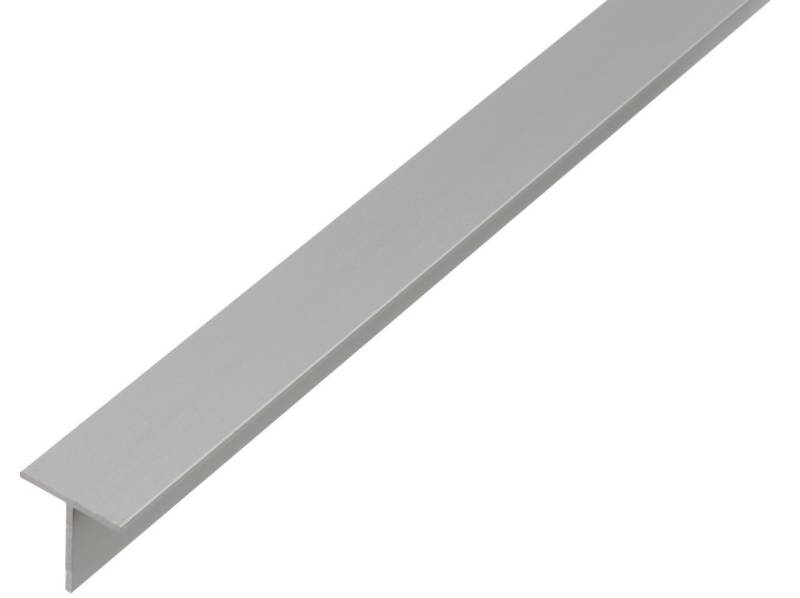 Alberts Abdeckprofil Alberts T-Profil Aluminium natur 15 x 15 x 1,5 mm von Alberts