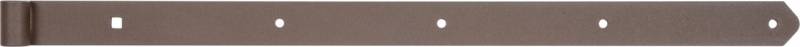 Alberts Duravis Ladenband rostbraun, 800 Ø 16 mm, gerade, abgerundet von Alberts