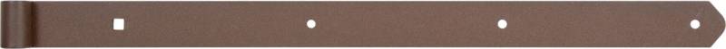 Alberts Duravis Ladenband rostbraun, 600 Ø 13 mm, gerade, abgerundet von Alberts