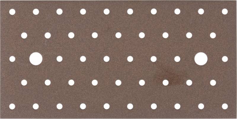 Alberts Duravis Lochplatte rostbraun, 200 x 100 x 2 mm von Alberts