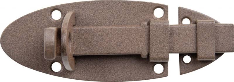 Alberts Duravis Schlossriegel rostbraun, 90 x 44 mm von Alberts