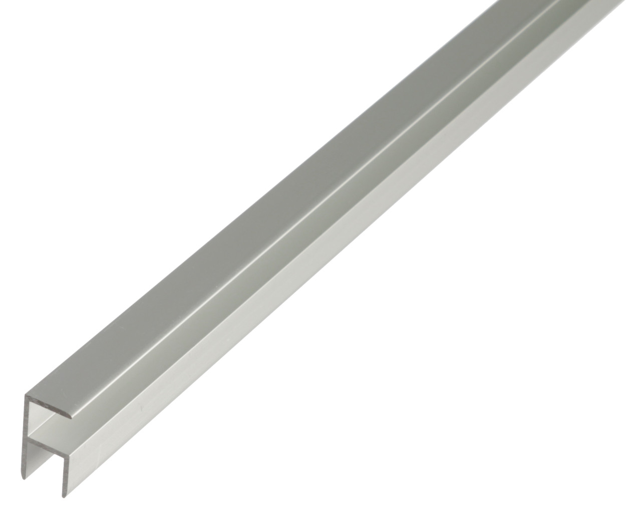 Alberts Eckprofil Aluminium eloxiert 12,9 x 24 x 1,5 mm x 1 m selbstklemmend von Alberts