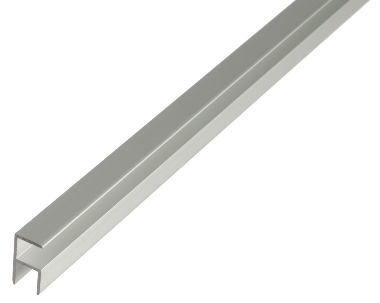 Alberts Eckprofil Aluminium eloxiert 12,9 x 24 x 1,5 mm x 2 m selbstklemmend von Alberts