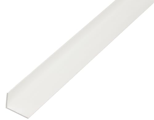 Alberts Eco Winkelprofil PVC-U weiß, biobasiert, 1000×30×20 mm, robust, UV-beständig, Kantenschutz für Innenausbau und Möbelbau, Renovierung, Stärke 1 mm, 1 Stück Alberts Eco Winkelprofil PVC-U weiß, biobasiert, 1000×30×20 mm, robust, UV-beständig, Kantenschutz für Innenausbau und Möbelbau, Renovierung, Stärke 1 mm, 1 Stück von Alberts