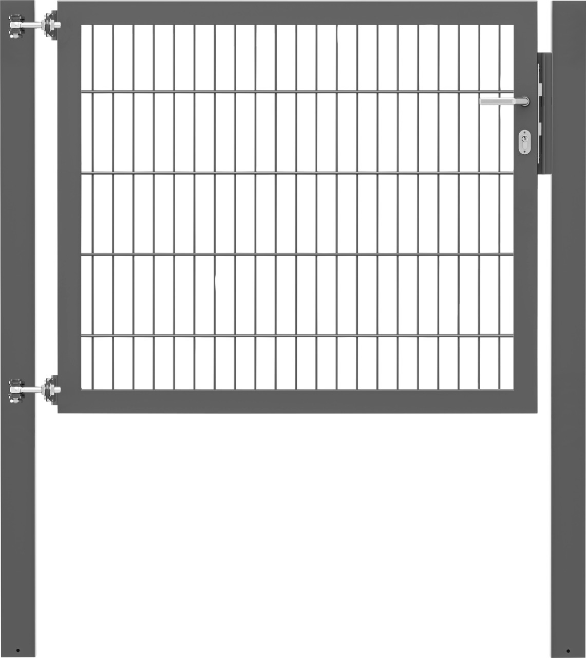 Alberts Einzeltor Flexo Plus anthrazit 125 x 100 cm von Alberts