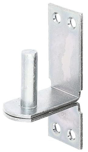 Alberts 311353 Kloben auf Platte | in den Ausführungen mit DI oder DII-Haken | galvanisch verzinkt, dickschichtpassiviert | Dornmaß Ø10 mm | Platte 90 x 30 mm von Alberts
