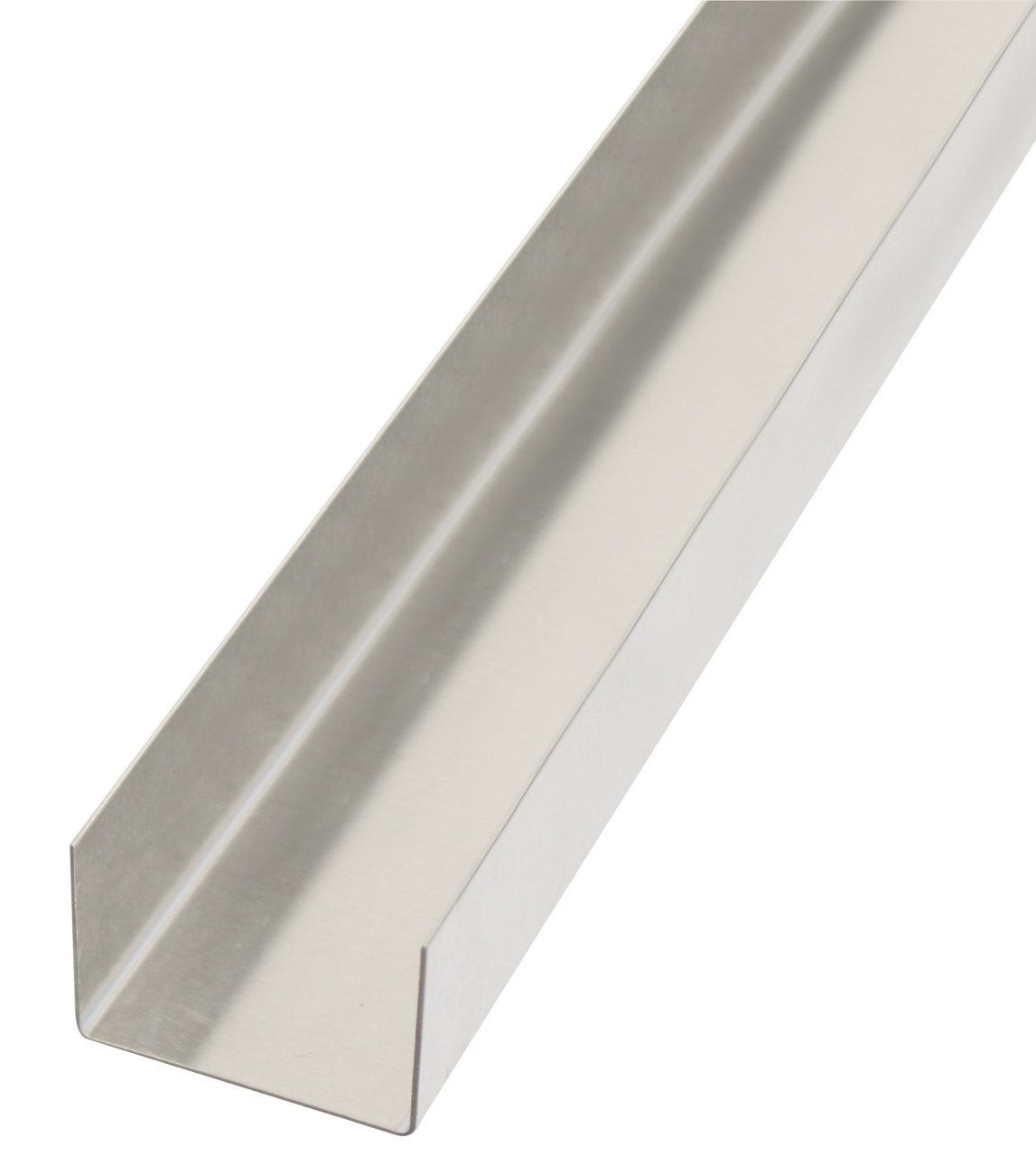 Alberts Glattblech  U-Form Aluminium natur 20 x 29 x 20 x 2000 mm gekantet von Alberts