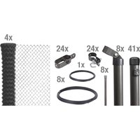 Alberts Maschendrahtzaun, Höhe: 80 - 200 cm, Gesamtlänge: 15 - 100 m, zum Einbetonieren Alberts Maschendrahtzaun, Höhe: 80 - 200 cm, Gesamtlänge: 15 - 100 m, zum Einbetonieren von Alberts