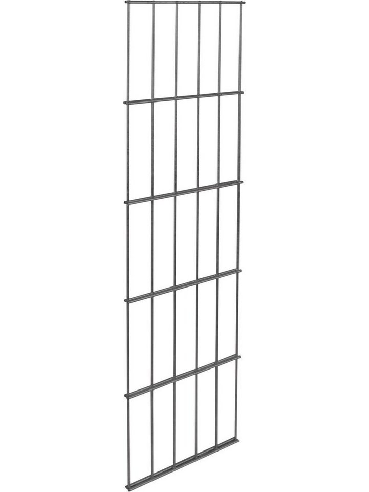Alberts Metallzaun Alberts Seitengitter Cluster 250 mm 100 x 25 cm von Alberts