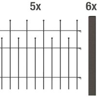 Alberts Metallzaun "Madrid" von Alberts