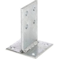 Alberts Pfostenträger, (Set, 2 St.), feuerverzinkt, Steggröße 130 x 80 mm von Alberts