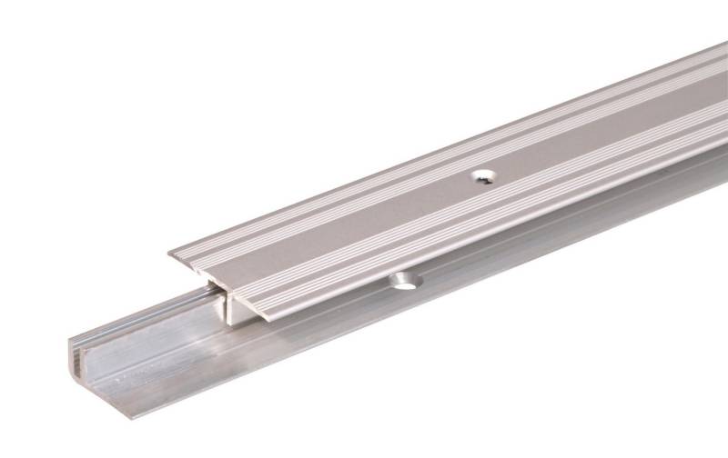 Alberts Profil, 487065 Übergangsprofil Pro Aluminium, silberfarbig eloxiert 900 x von Alberts