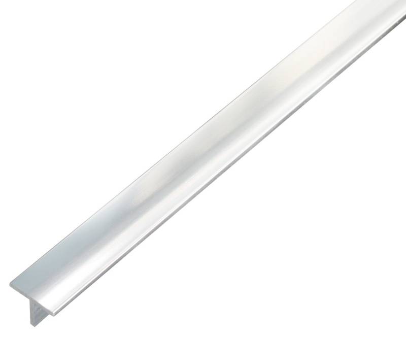 Alberts Profil, 499327 T-Profil Aluminium, chromdesign 1000 x 15 x 15 mm 3er Se von Alberts