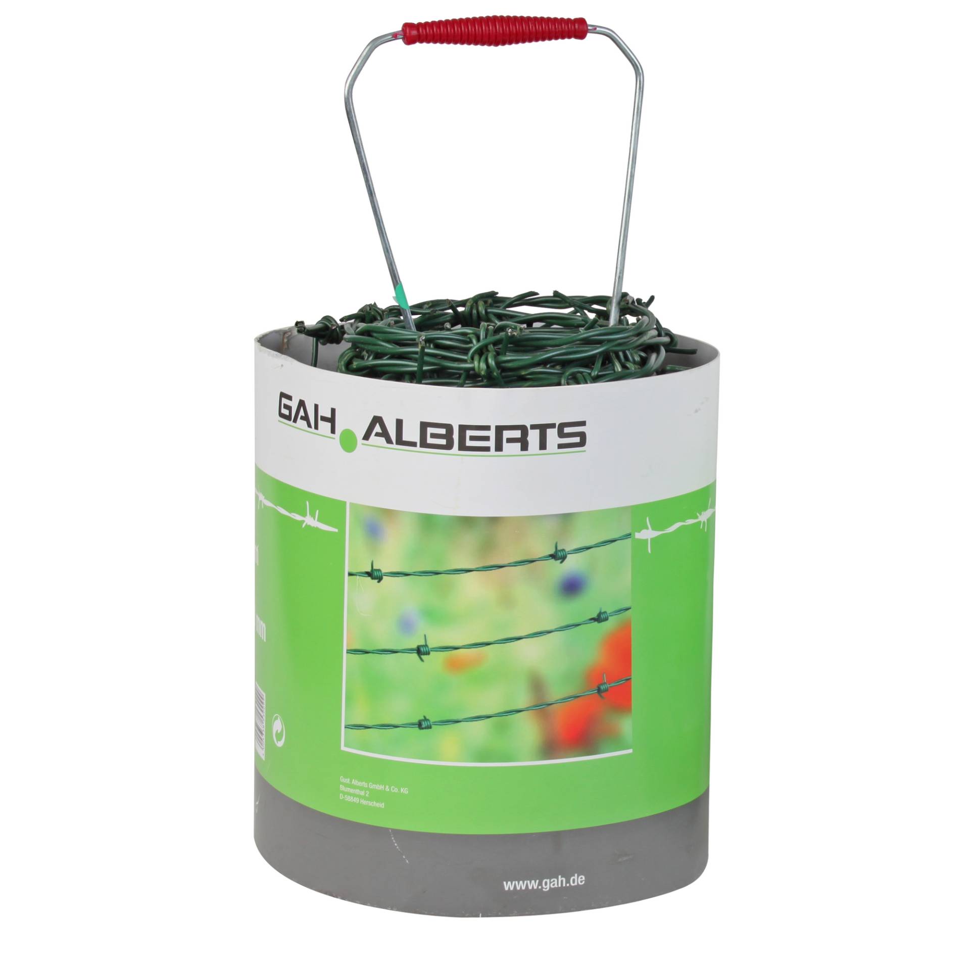 Alberts Stacheldraht grün Ø 2,8 mm 10 x 2500 cm Alberts Stacheldraht grün Ø 2,8 mm 10 x 2500 cm von Alberts