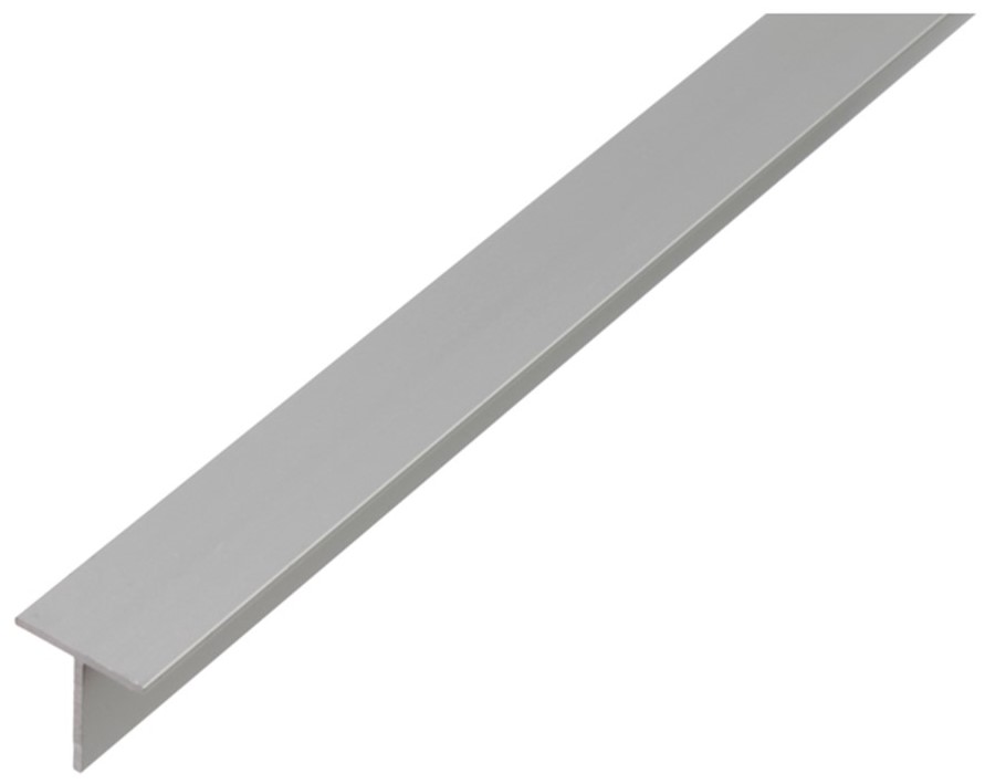 Alberts T-Profil Aluminium eloxiert 15 x 15 mm x 1 m von Alberts