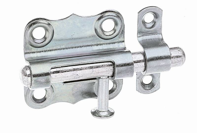 Alberts Türriegel, 841638 Grendelriegel mit Knopfgriff und ohne Feder galvanisch gel von Alberts