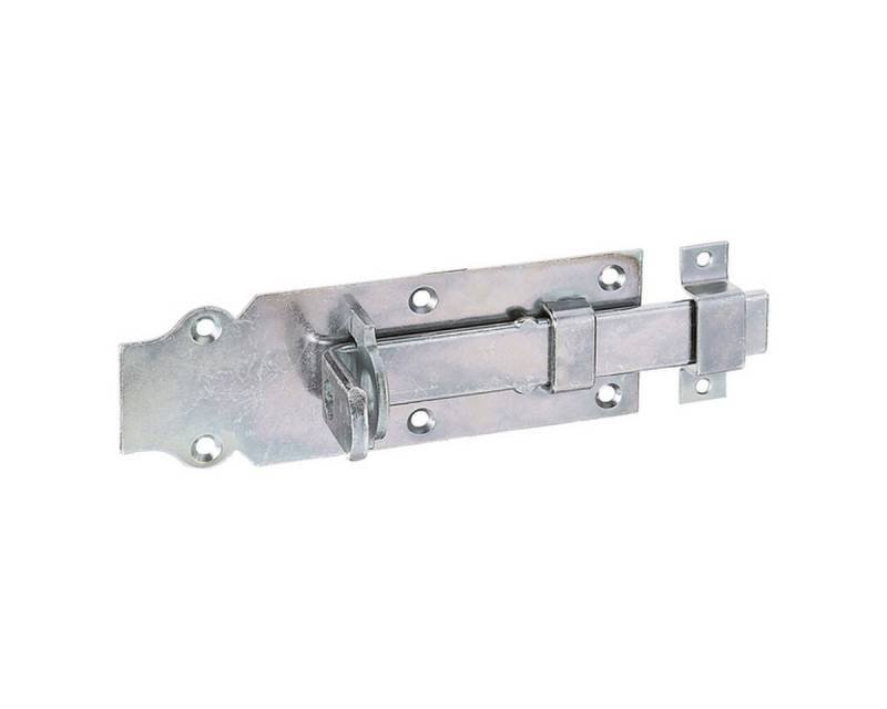 Alberts Türriegel Alberts Schlossriegel mit flachen Griff verzinkt 160 x 56 mm von Alberts