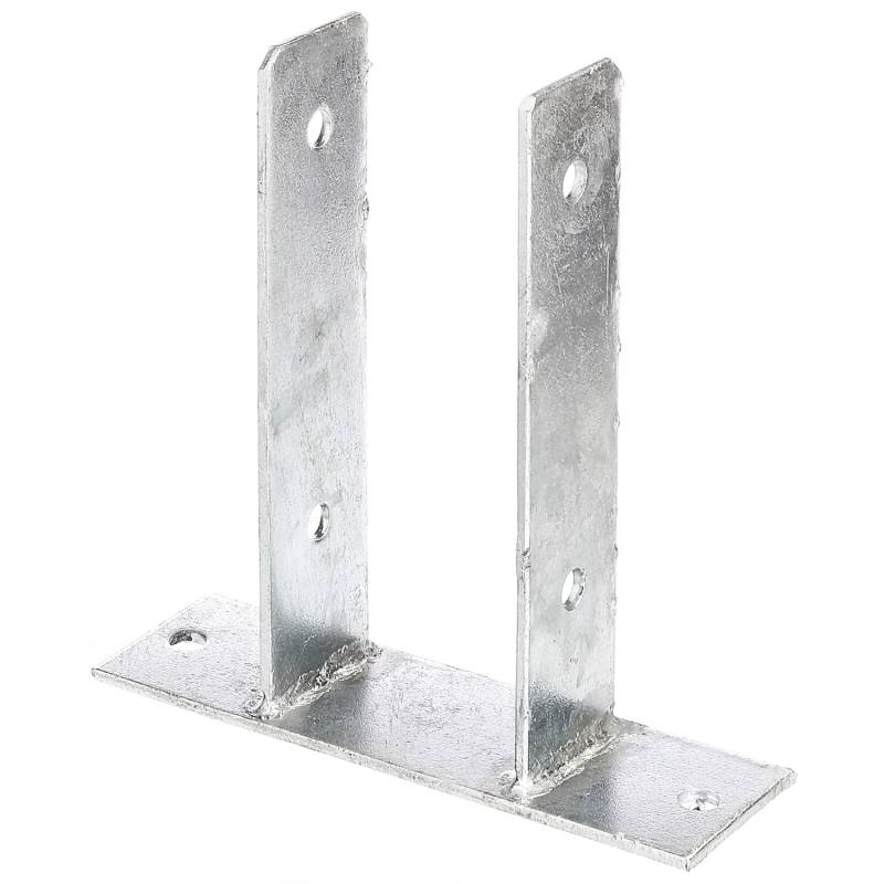 Alberts U-Pfostenträger 81 mm x 200 mm x 60 / 200 mm x 50 mm Feuerverzinkt von Alberts
