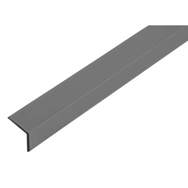 Alberts Winkelprofil Aluminium Anthrazit 14,5 mm x 11,5 mm x 2000 mm von Alberts