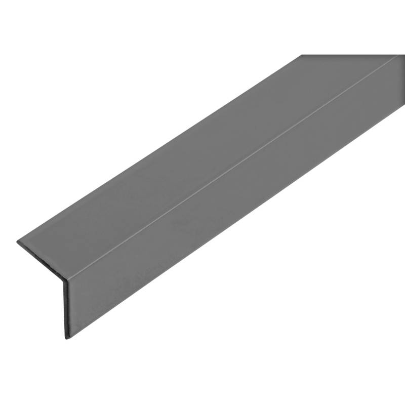 Alberts Winkelprofil Aluminium Anthrazit 25 mm x 25 mm x 1000 mm von Alberts