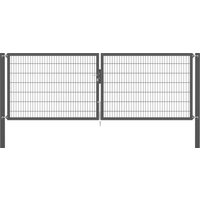 Alberts Zaundoppeltür "Flexo Plus" anthrazit, verschiedene Abmessungen von Alberts