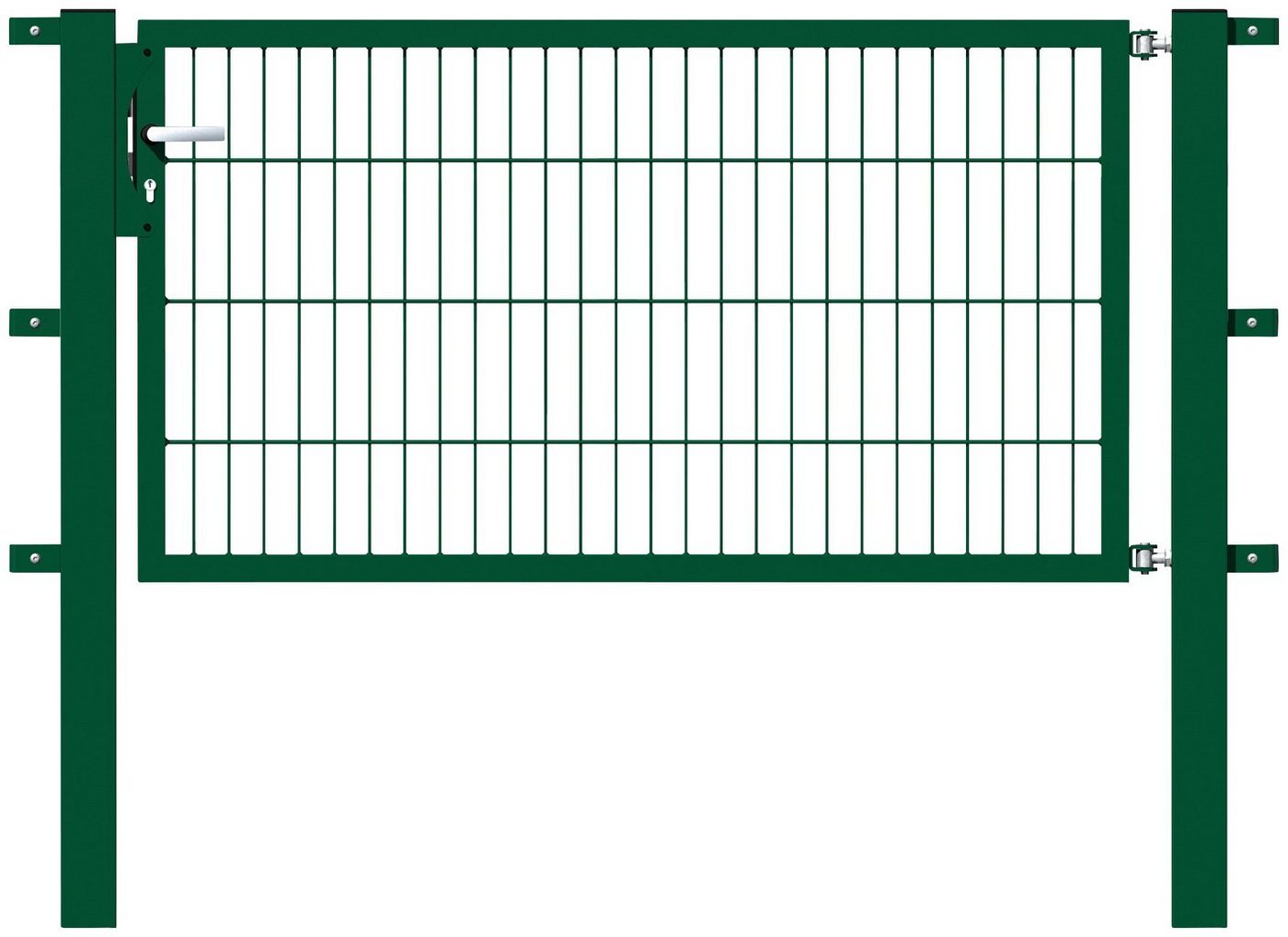 Alberts Zauneinzeltür, 150 cm Breite, in versch. Höhen von Alberts