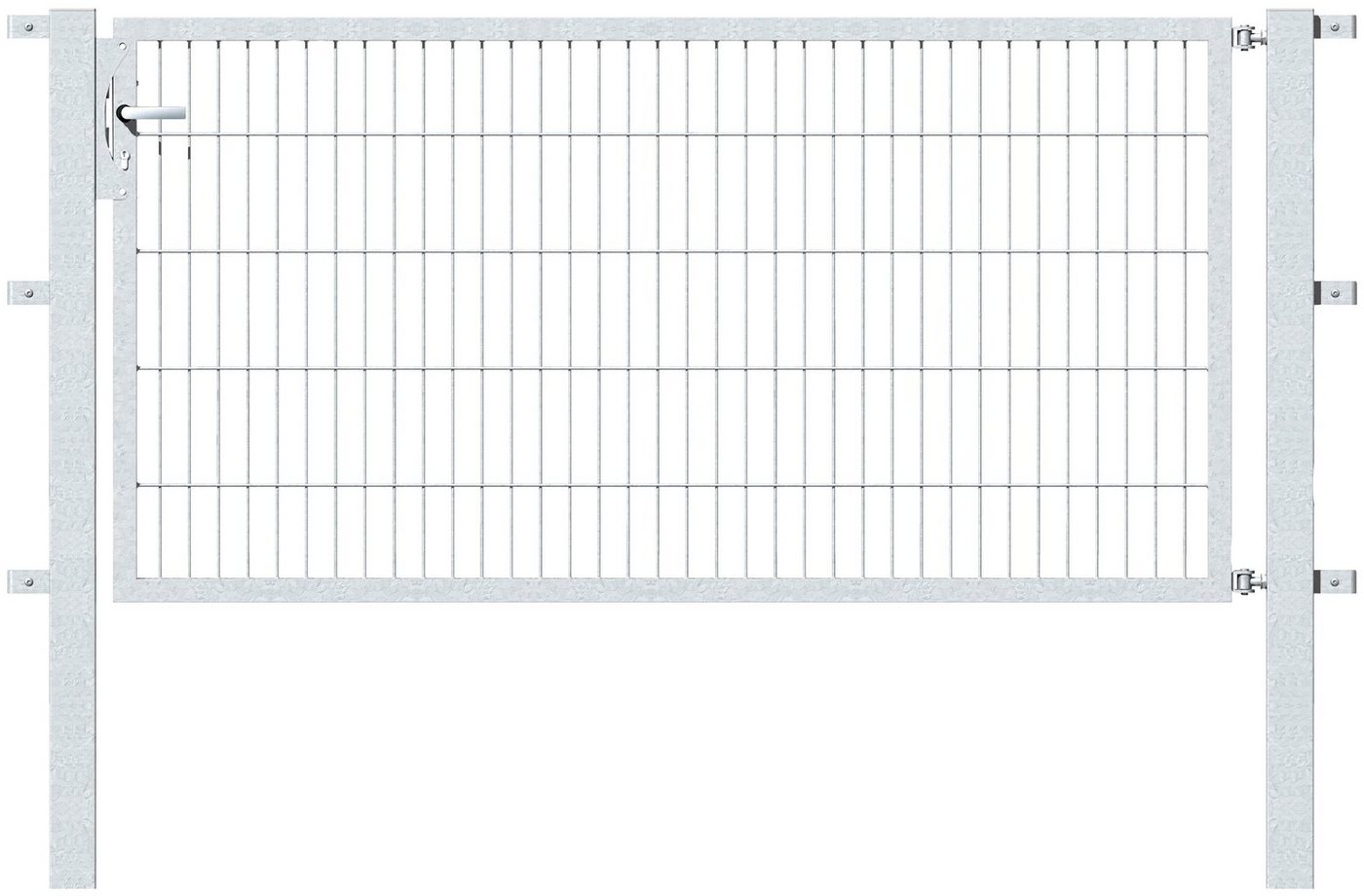 Alberts Zauneinzeltür, 200 cm Breite, in versch. Höhen von Alberts