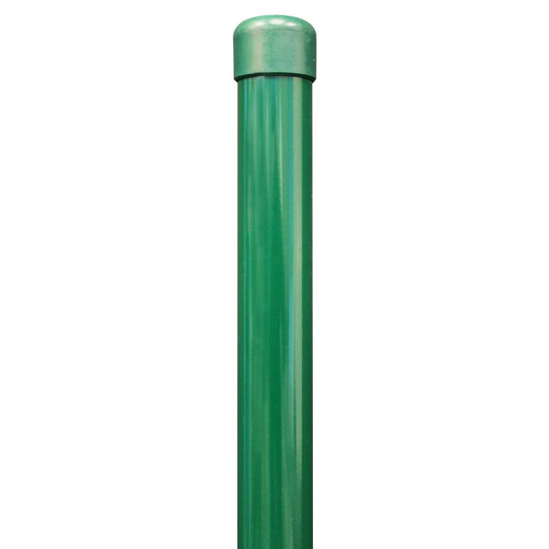 Alberts Zaunpfosten für Schweißgitterzäune grün Ø 3,4 x 122,5 cm von Alberts