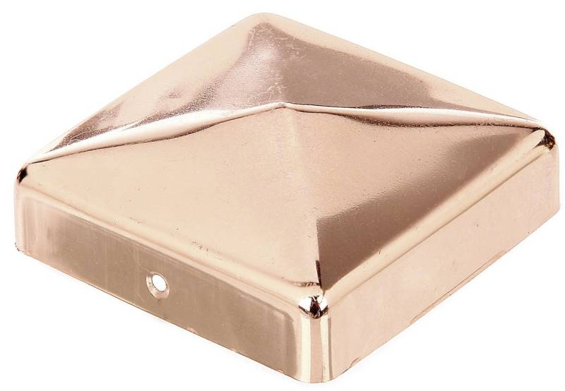 Alberts Zaunriegel PF-Kappe f.Holz,flach,CU,zapo,90x90KAR 10 Stk., 10x Pfostenkappe für Holzpfosten Kupfer 90x90 mm Zaunkappe Abdeckkappe Alberts Zaunriegel PF-Kappe f.Holz,flach,CU,zapo,90x90KAR 10 Stk., 10x Pfostenkappe für Holzpfosten Kupfer 90x90 mm Zaunkappe Abdeckkappe von Alberts