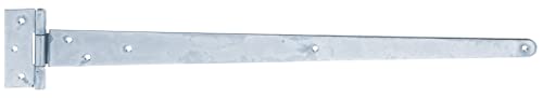 Alberts 309848 Kreuzgehänge | mit versenkten Schraublöchern | galvanisch blau verzinkt | Band 596 x 48 mm | Scharnier 90 x 40 mm von Alberts