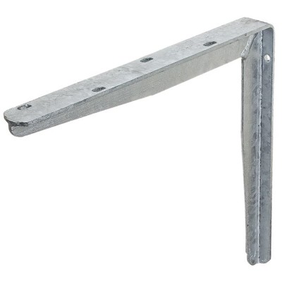 Konsole aus T-Profil, feuerverz., HxT 400x300 mm von Alberts