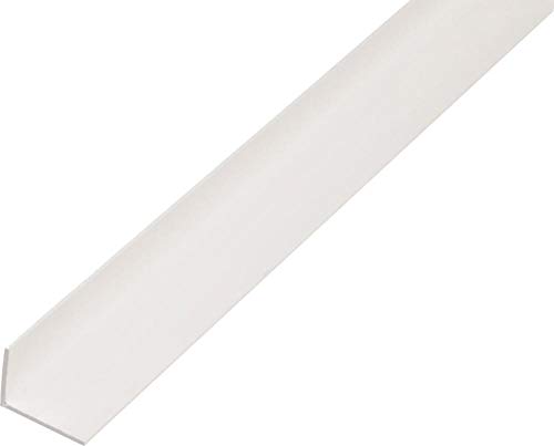 PVC-Winkelprofil, 2 m, 40x10x2 mm von Alberts