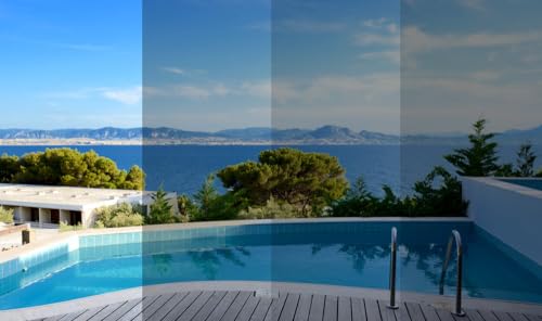 KIN 1035 SR HP | Fenster innen - Sonnenschutz - UV Schutz - Spiegelfolie - Hitzefolie - Blickdicht - Sichtschutz - selbstklebend (100 x 152cm) von Albrecht Windowfilm