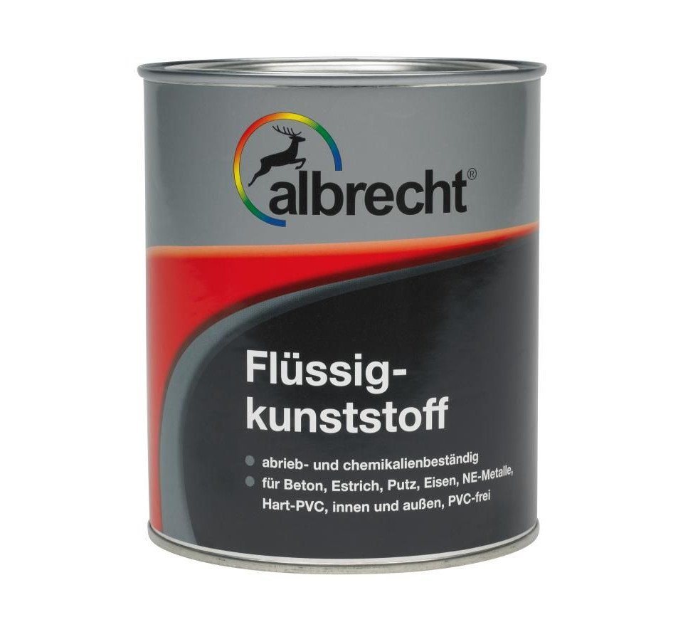 Albrecht Acryl-Flüssigkunststoff Albrecht Flüssigkunststoff 2,5 L RAL 7032 von Albrecht