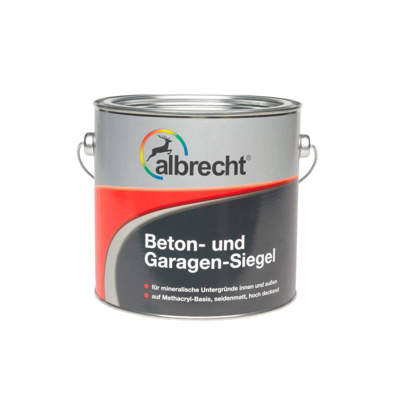 Albrecht Beton- und Garagen-Siegel Steingrau seidenmatt 2,5 l von Albrecht