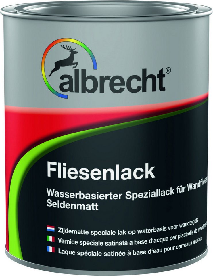 Albrecht Fliesenlack Albrecht Fliesenlack 750 ml weiß seidenmatt von Albrecht