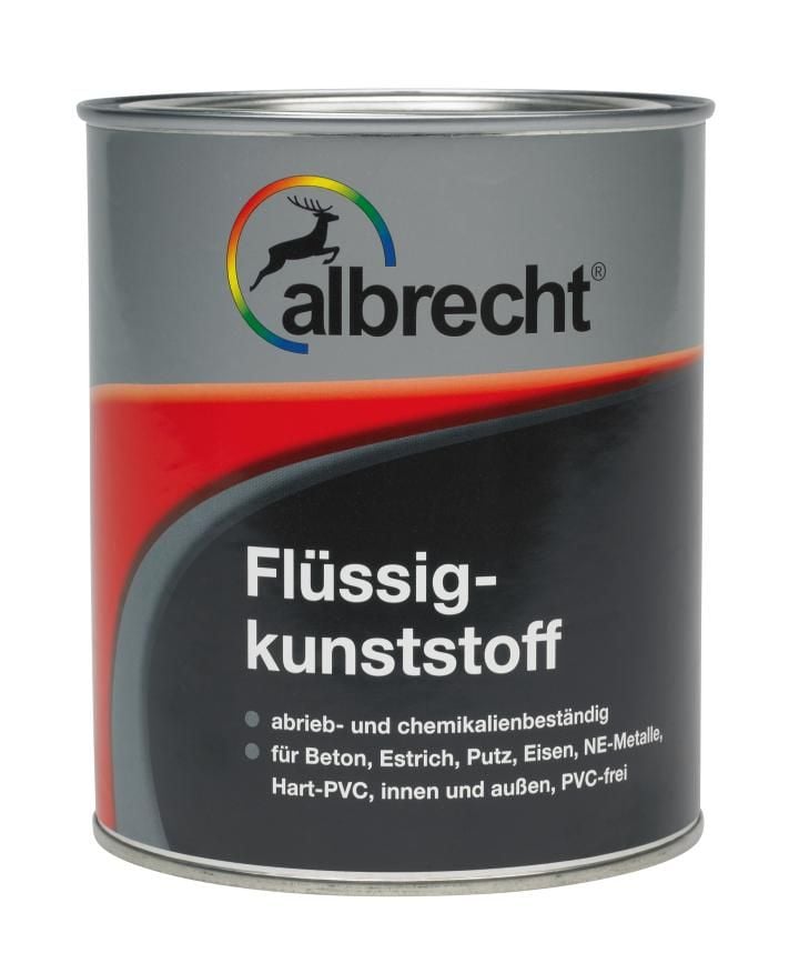 Albrecht Flüssigkunststoff 2,5 L RAL 7032 kieselgrau von Albrecht