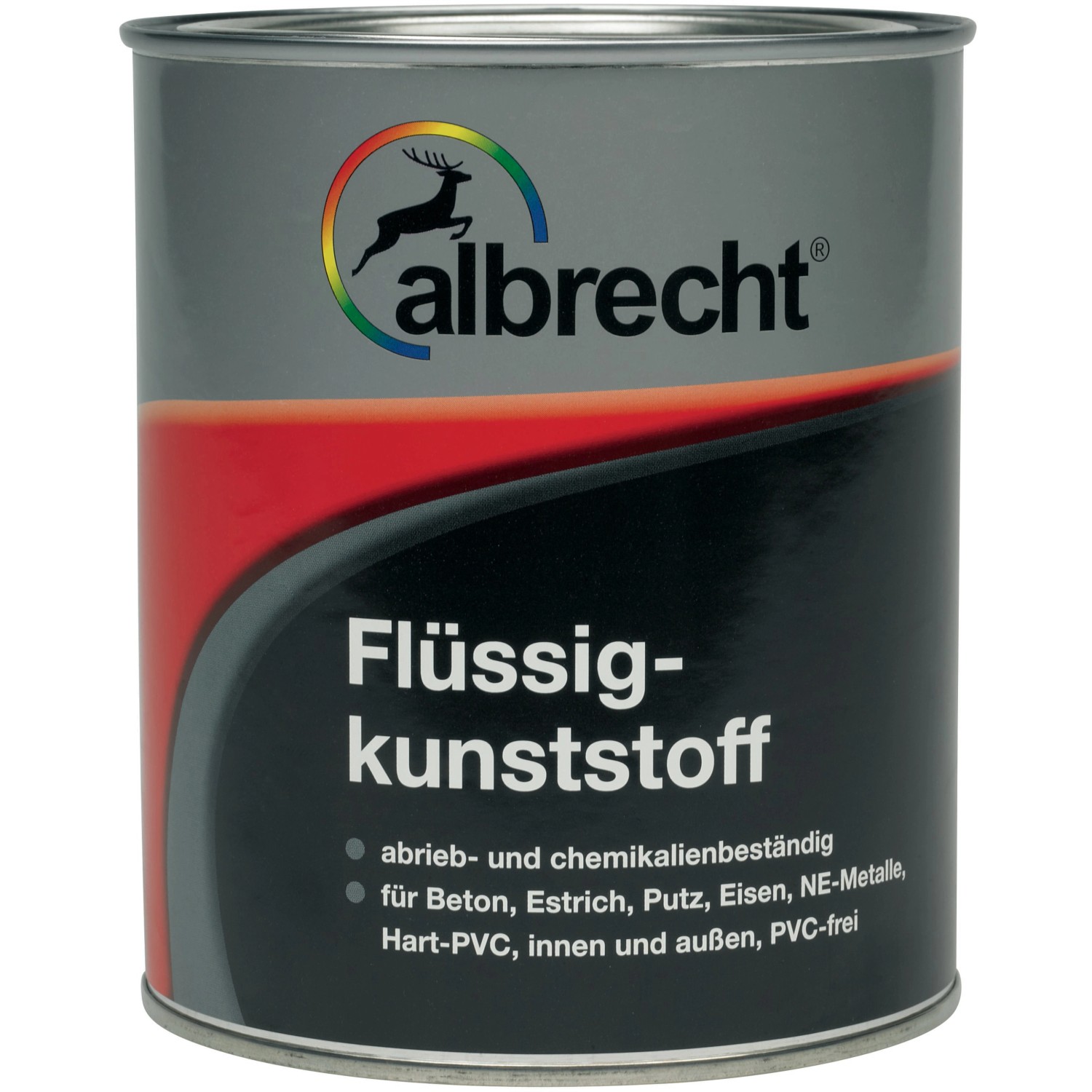 Albrecht Flüssigkunststoff Silbergrau Seidenglänzend 750 ml von Albrecht