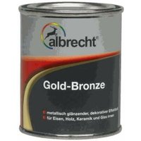 Gold-Bronze 125 ml gold Lack Goldlack Effektlack Buntlack Innen - Albrecht von Albrecht
