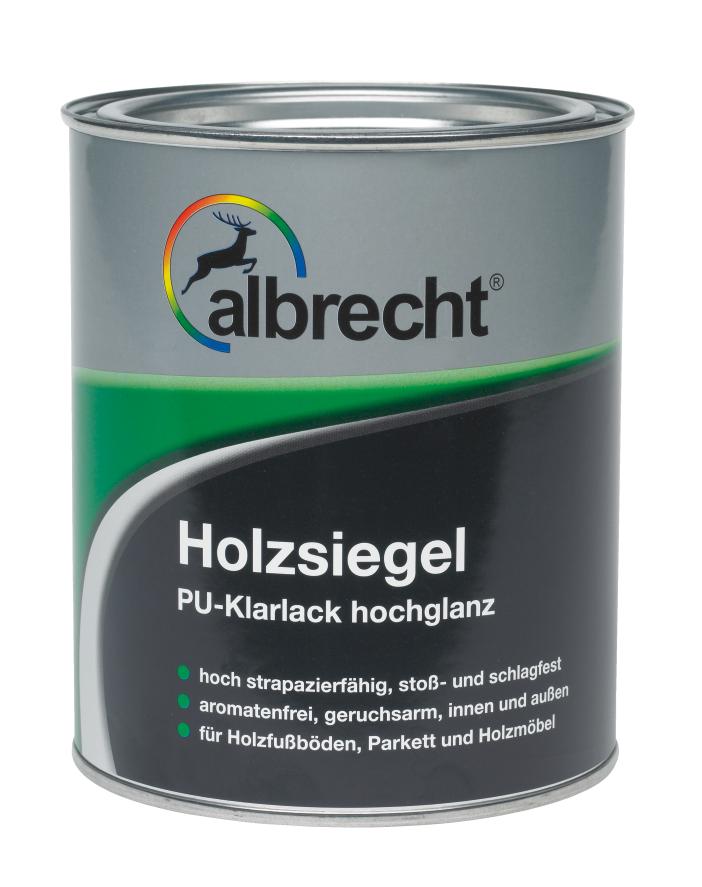 Albrecht Holzsiegel PU 750 ml farblos glänzend von Albrecht