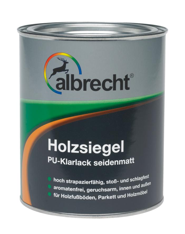 Albrecht Holzsiegel PU 750 ml farblos seidenmatt von Albrecht